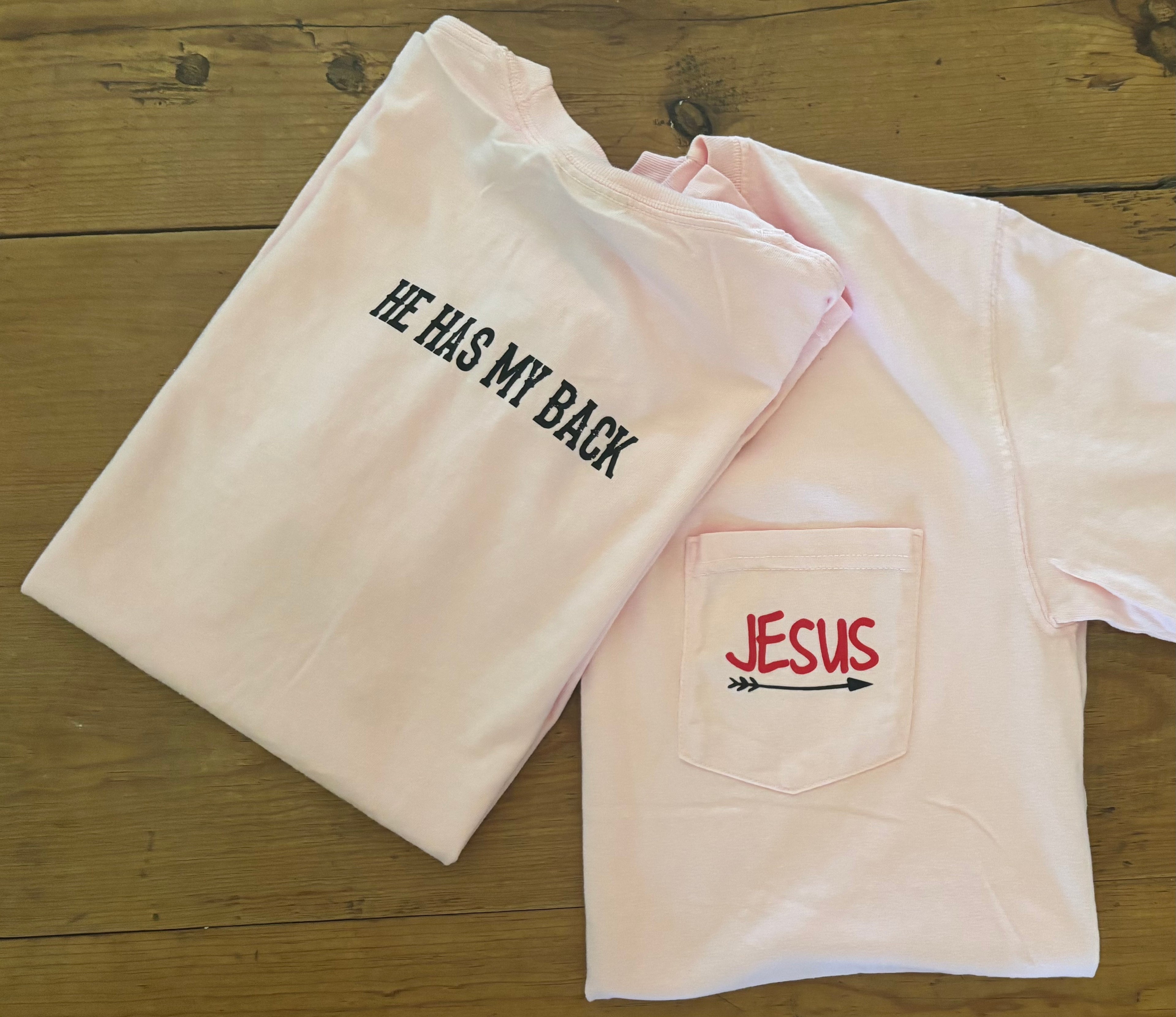 Pink Comfort Color Short Sleeve